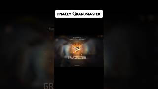 finally Grandmaster #freefire