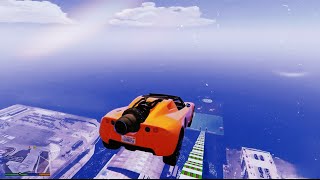 JUMPING ON THE MEGA RAMP WITH SUPER CAR😍😍