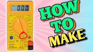 HOW TO MAKE CONTINUITY TESTER || DIGITAL MULTIMETER || #KOUSTABCHAKRABORTY #CK #KOUSTAB