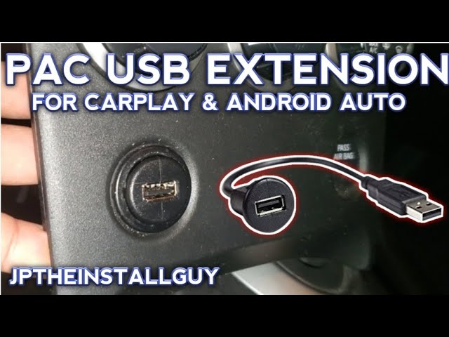 INSTALL A FLUSH MOUNT USB FOR APPLE CARPLAY & ANDROID AUTO 
