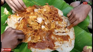 Eating Porota Beef | Village Style | Kerala