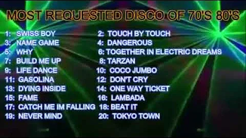 Most Requested Dance Music of 70s and 80s