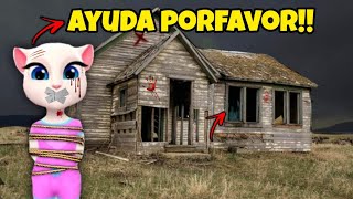 LLAMAMOS A *TALKING ANGELA* EN SU CASA LO QUE ESCUCHAMOS ES HORRIBLE😱 (MIRALO ASTA EL FINAL) terror