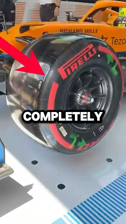 Why are F1 tires completely smooth? #f1