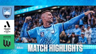 HIGHLIGHTS: Sydney FC v Western United | Isuzu UTE A-League