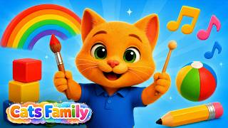 NOSSA AVENTURA NO JARDIM DE INFÂNCIA! 🌈 Desenho Infantil Divertido 🙌 Canções infantis para crianças🎶