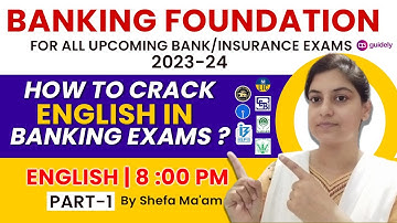 Banking Foundation For All Upcoming Bank/Insurance Exams 2023-24 Class-1 By Shefa Ma