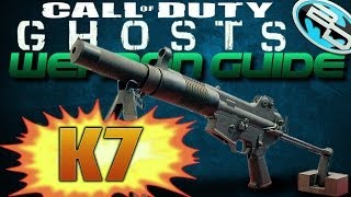"Call of Duty Ghosts" K7 Best Class Setup Tips & Tricks - COD Ghosts K7 Gameplay Profile