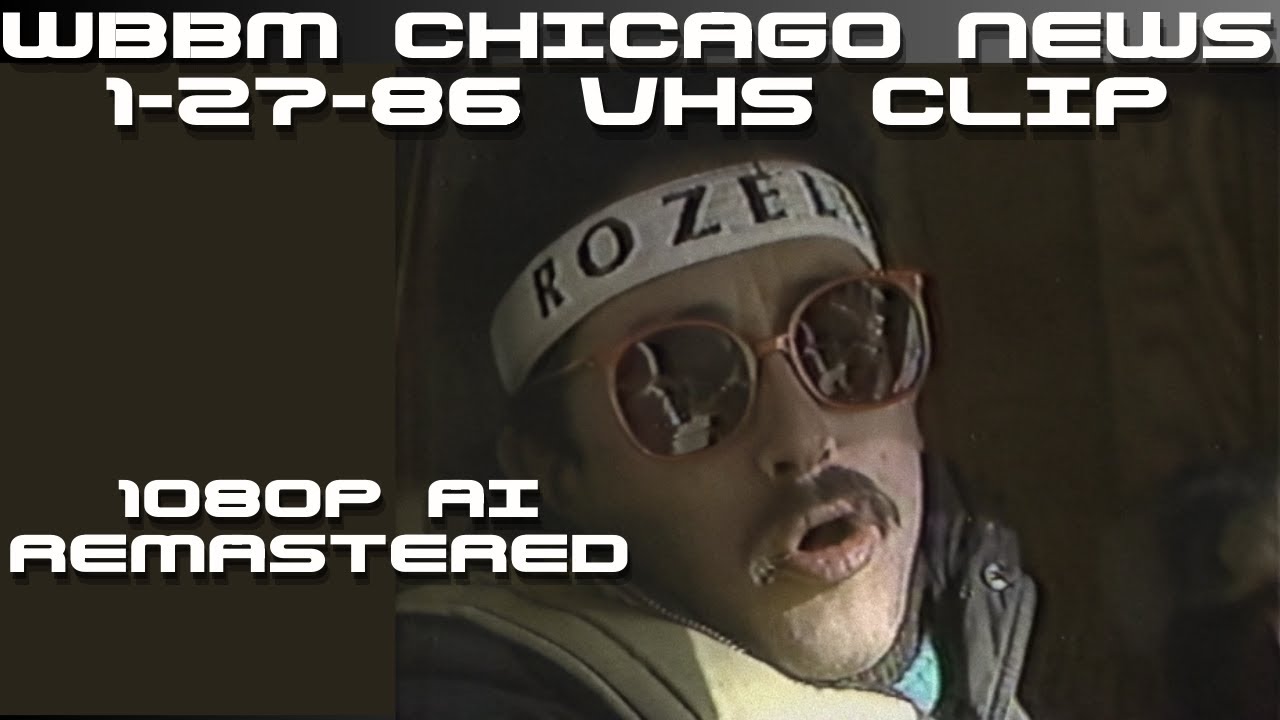 WBBM Chicago Sports News Bears Victory Aftermath remastered (1986