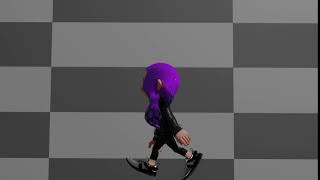 Walk Cycle - (Splatoon 2 Animation)