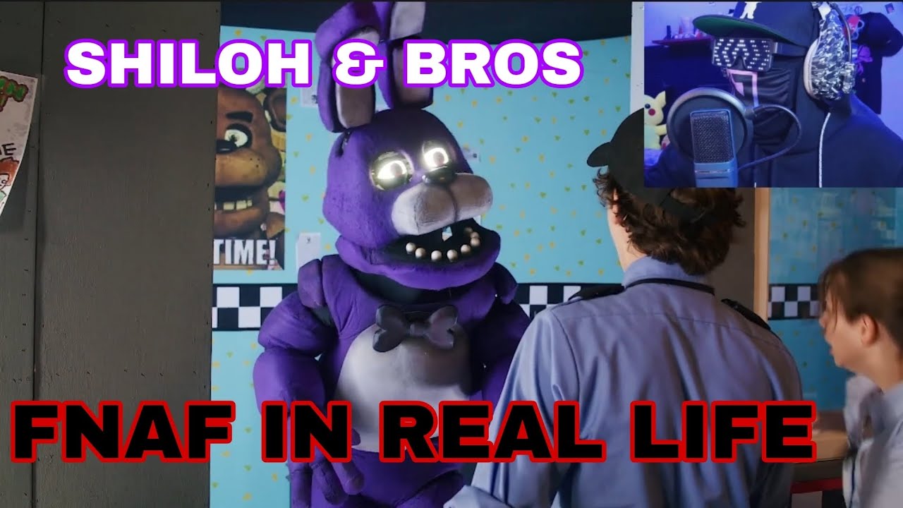 My Reaction To Shiloh & Bros Five Nights At Freddy's In Real Life