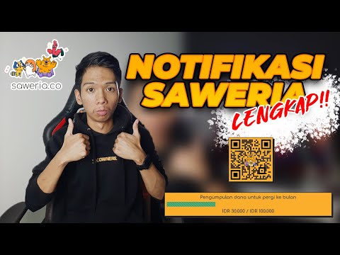 TUTORIAL NOTIFIKASI DONASI PAKAI SAWERIA.CO