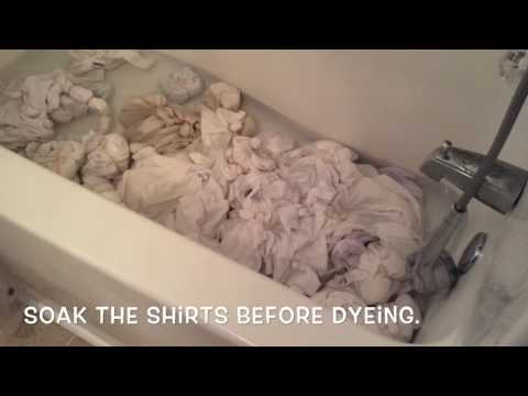 Come Tie Dye usare la lavatrice