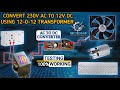 AC to DC Converter | 230V AC to 12V DC Using 12 0 12 Transformer | DIY Power Supply 100% Working 💪