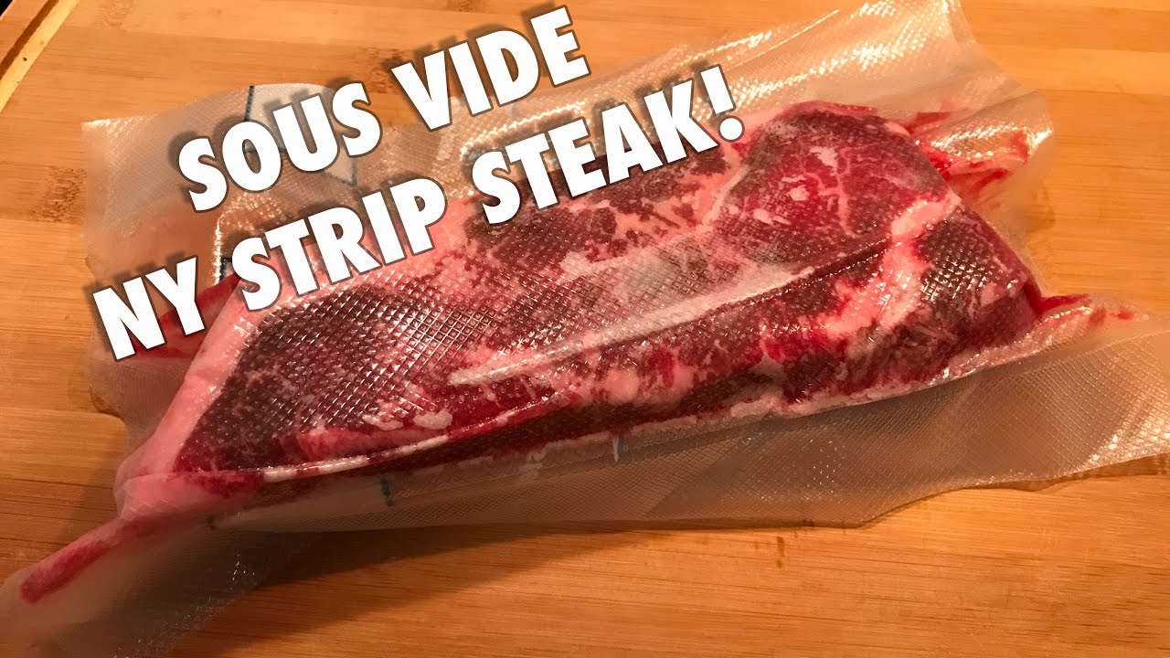 The most PERFECT Sous NY STEAK SEE! - YouTube