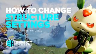 How to Change the Structure Settings on a Palworld Server!