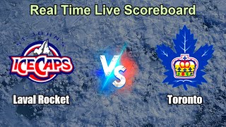 Laval Rocket vs Toronto Live Score - USA American Hockey League