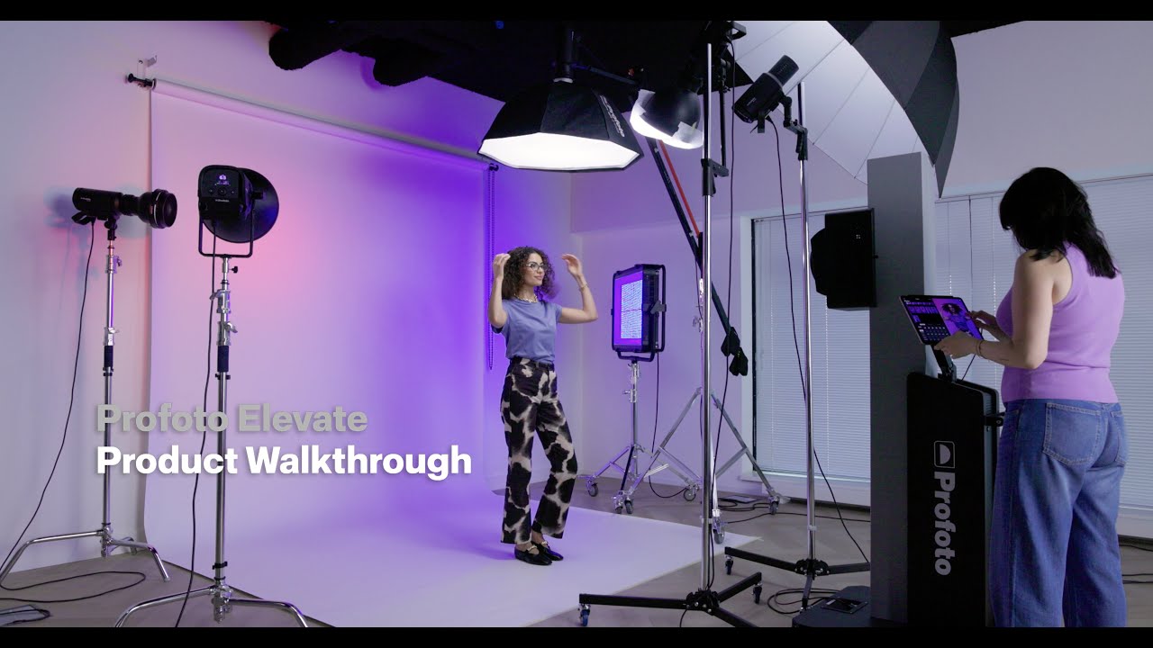 Ecommerce Stills and Video in one bay with Profoto Elevate