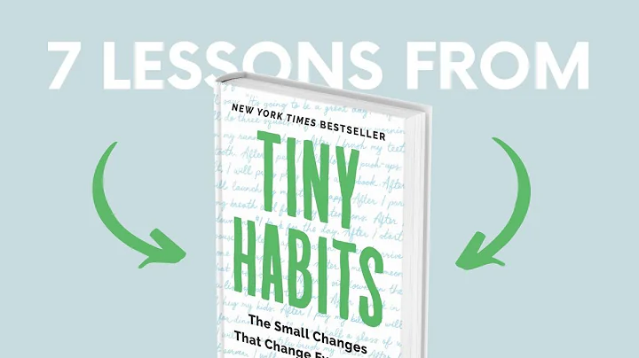 TINY HABITS (by BJ Fogg) Book Summary