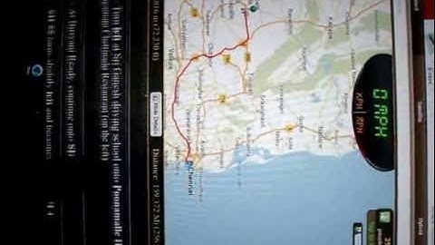 GPS Driving Route - iOS App - How to use it?