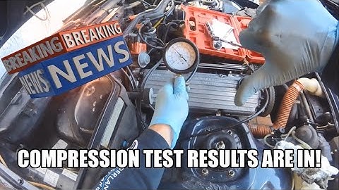 Engine compression test results are in - Part 5