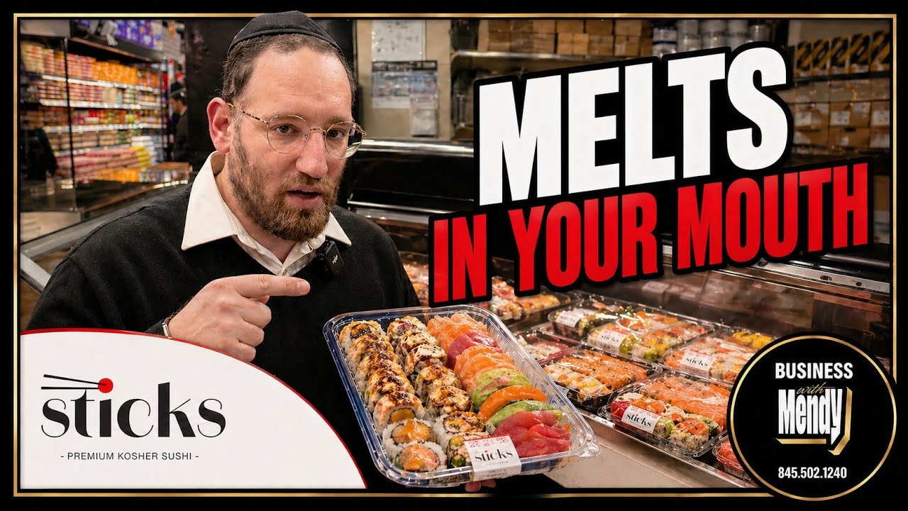 The Art of Kosher Sushi - Crafted to Melt in Your Mouth | Business with Mendy