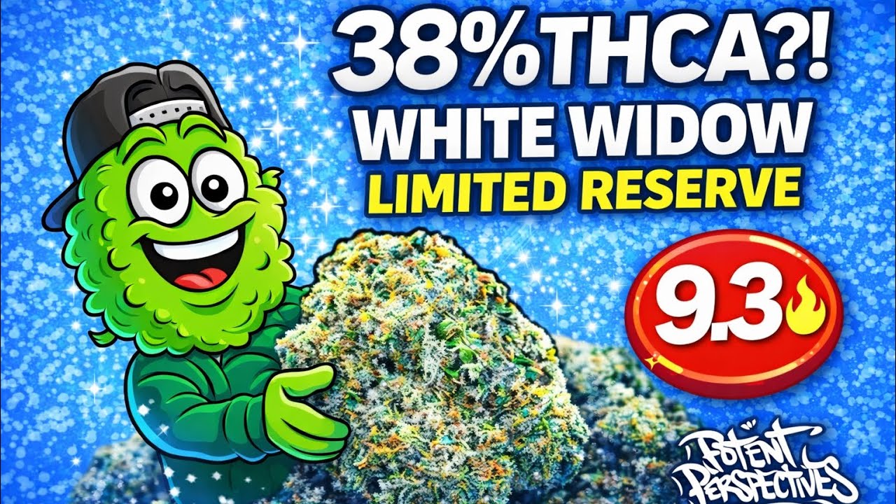 38% THCA LIMITED RESERVE from Herb Dispo… 9.3/10?! | White Widow Review