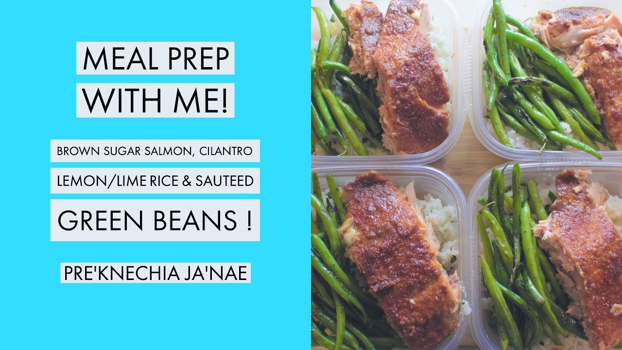 The Best Salmon Recipe ! Brown Sugar Salmon - Meal Prep w/ Me! | Pre