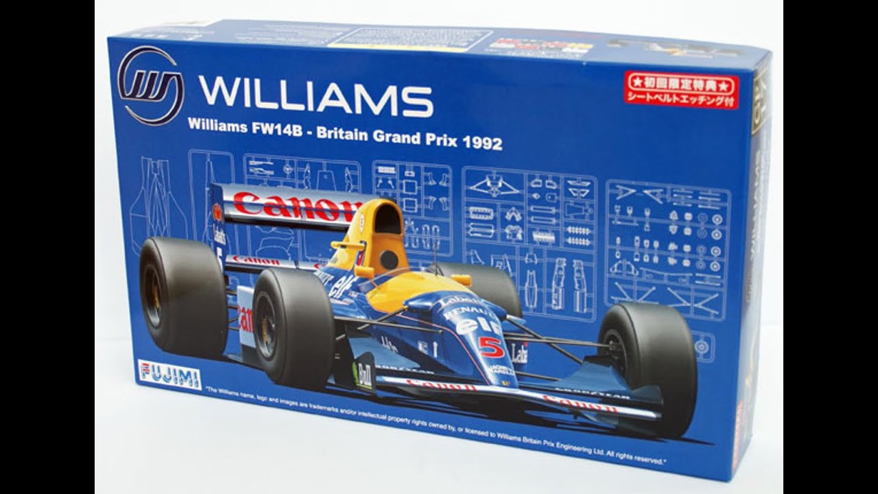 Fujimi maquette voiture 091976 Williams FW14B 1992 1/20