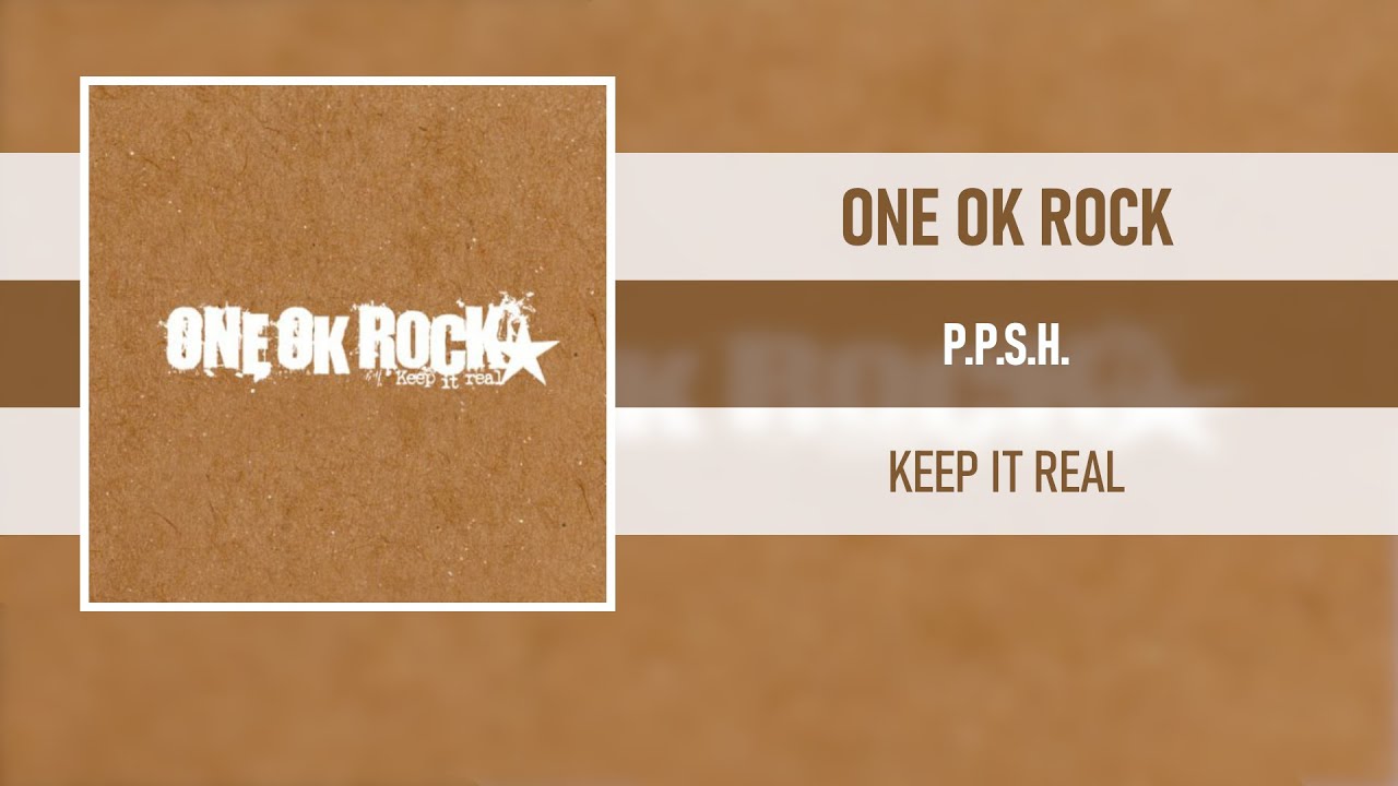 廃盤　ONE OK ROCK　Keep it real　ステッカー・ハガキ付き Amazon.co.jp: Keep it real: ミュージック