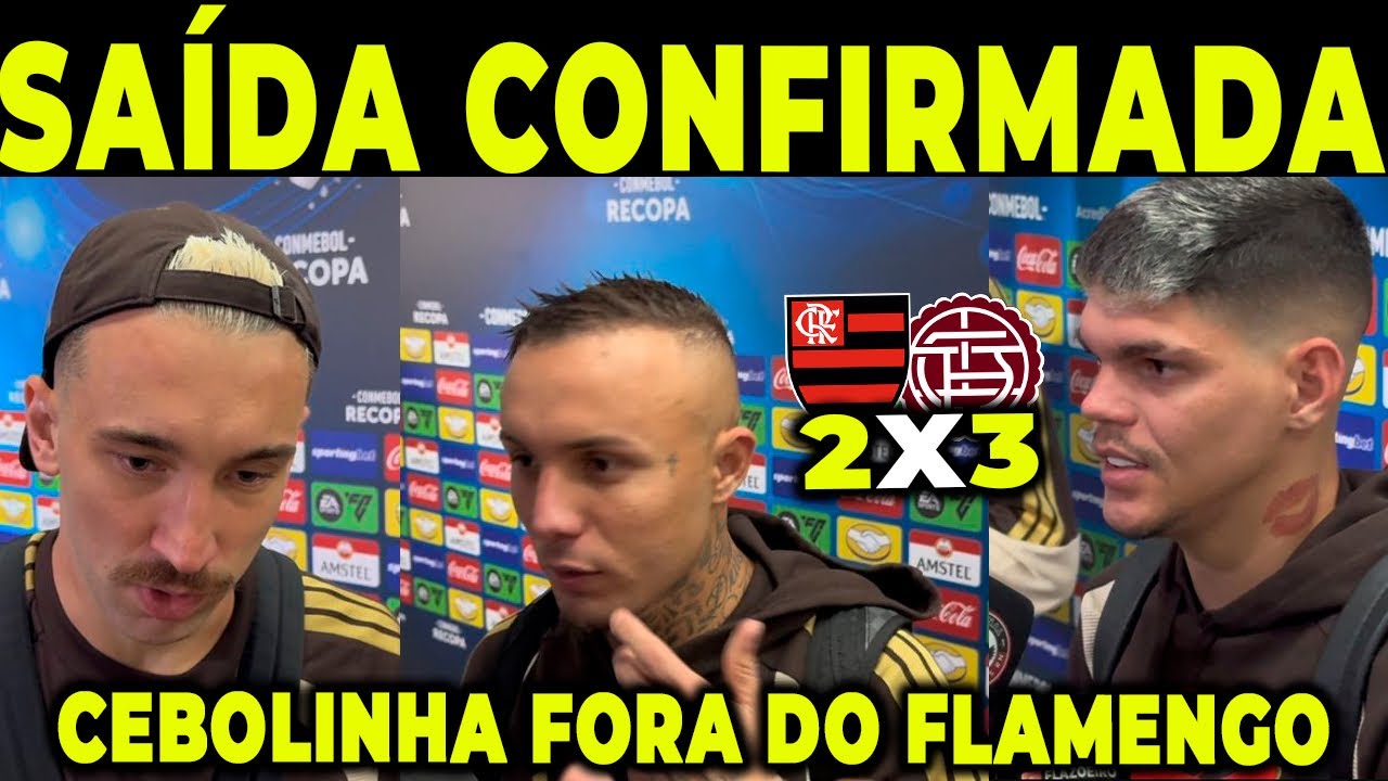 CEBOLINHA EXPÔS TUDO! “NÃO ME PROCURARAM, É A ÚLTIMA NO FLAMENGO” ENTREVISTAS PÓS VEXAME