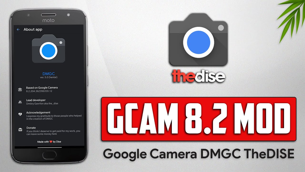 Google Camera 8.2 TheDise | Gcam Mod 8.2 | TheDise DMGC v5.0 com MÁXIMA QUALIDADE!