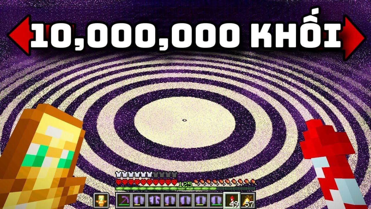 Tôi Đã Khám Phá Hình Dạng Thật Sự Của The End Trong Minecraft Hardcore!