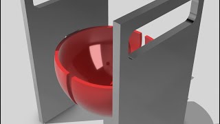 3d Printed fixture for Sphere [Shapr3d]