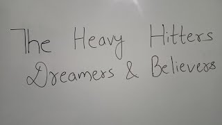 Who are you? The difference between heavy hitters and mediocre.
