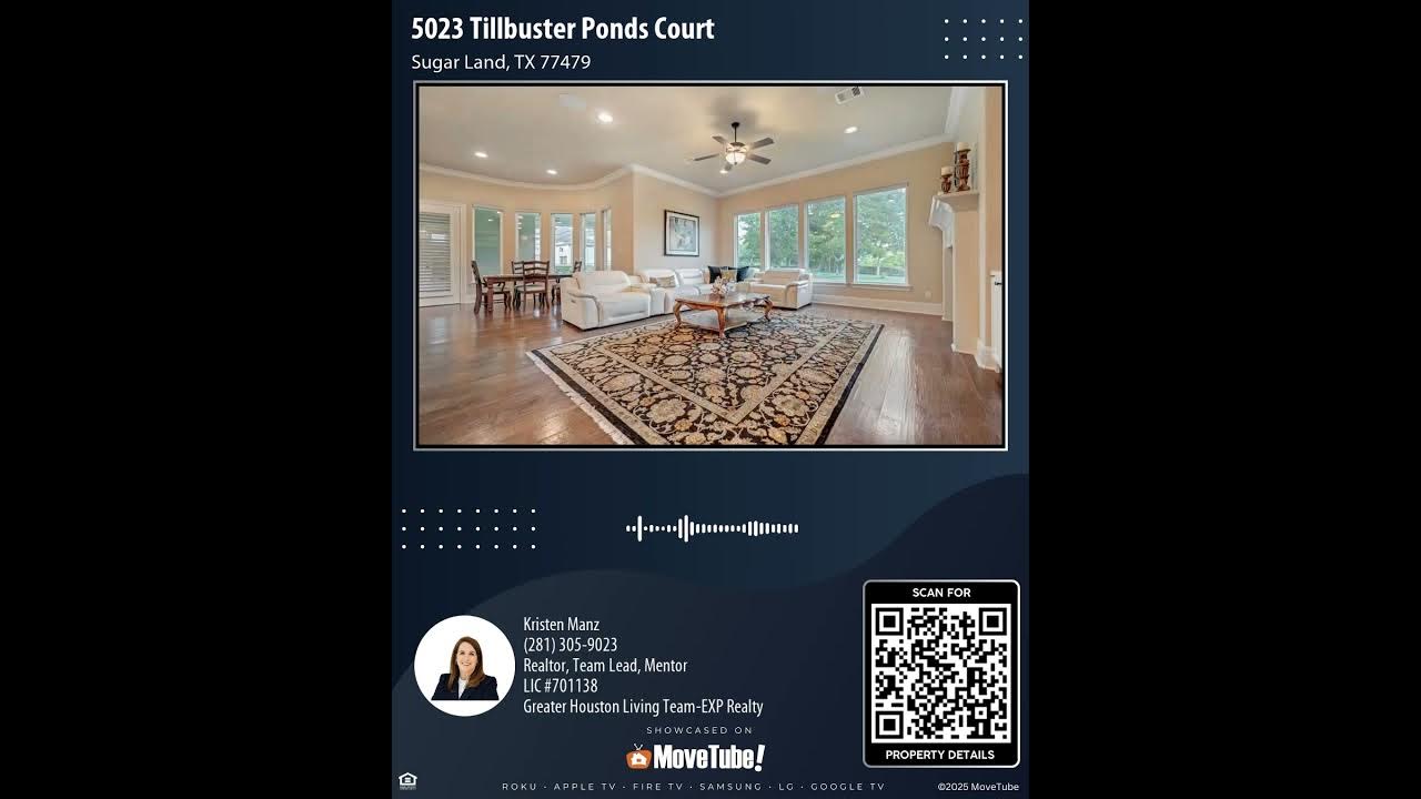 5023 Tillbuster Ponds Court Sugar Land TX 77479 4 Bedroom Home For