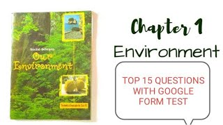 Class 7 Geography Ch 1 (Environment ) MCQs