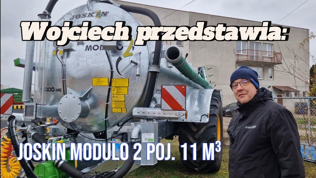 Szczegółowe omówienie beczki Joskin Modulo 2 o poj. 11000 przygotowanej dla klienta. ROLMECH