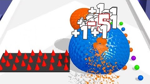 🥎😆🎄 Ball Balloon Run  Gameplay All Level  13 - 14 Android İOS