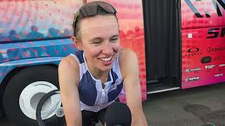 "No regrets!" - Niewiadoma planned long sprint already at Recon of stage 5 and is happy with 3rd