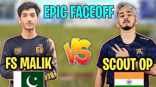 INDIAN TEAM VS FREESTYLE IN PMWL😍😍😍 | FS MALIK VS OR SCOUT 1VS1 | FREESTYLE VS ORANGE ROCK PMWL