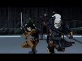 Stand off  young justice fights