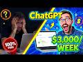 7 ChatGPT Prompts That Made Me $3K in One Week