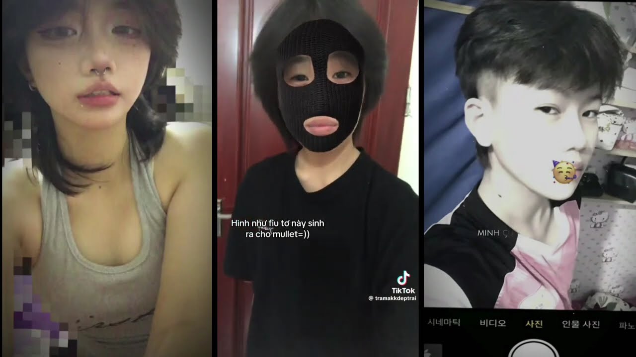[Tổng hợp TikTok] Tomboy+mullet,😍