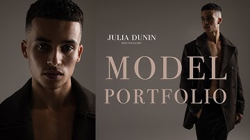 Fashion model portfolio photoshoot by Julia Dunin Photography. Featuring male model Dan Ryan