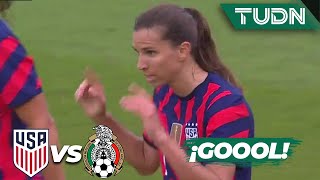 ¡GOLEADA! Tobin Heat no perdona y liquida a México | USA 4-0 México | Amistoso Internacional | TUDN