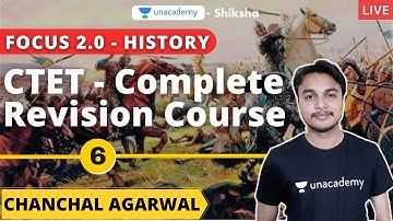 Focus 2.0 l CTET l Complete Revision course l Indian History - 6 l Chanchal Agarwal