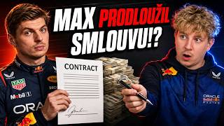 MAX ZŮSTÁVÁ V RED BULLU DO 2030! 😳Lawson dostává další šanci!