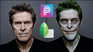 Joker Face editing || Snapseed || Picsart tutorial screenshot 4