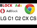Youtube Ad free  LG OLED C1 C2 C3 C4 Renew Dev mode automatically Homebrew, block all ads